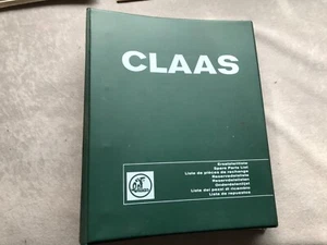 Ersatzteilliste Claas Consul Mähdrescher 1968 - Bild 1 von 2