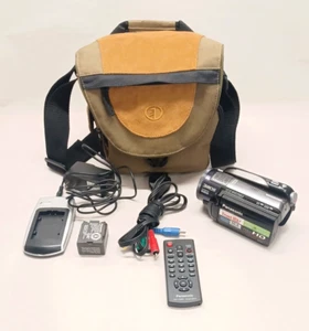 Panasonic HDC-HS250P SD/HDD HYBRID Video Camera Tested & Working ~ Needs Battery - Picture 1 of 18