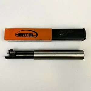 Hertel 91856252 Indexable End Mill FLT BTTM 190N Straight Front 7.48" OAL 1" CD - Picture 1 of 10