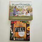 The Plantpower Way Whole Food Plant-Based Recipes Rich Roll 2 Book Bundle + Fuel