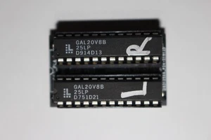 Commodore 64 PLA replacement PLA20V8 made of 2 Lattice GAL20V8B-25 906114-01 - Picture 1 of 4