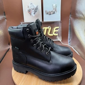 Timberland Pro schwarz 6 Zoll wasserdicht, isoliert, Stahlkappe, EH, Arbeitsstiefel Größe 9 - Bild 1 von 12