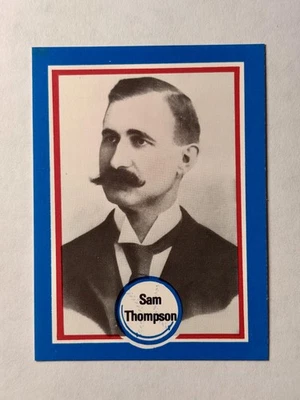 Shakey's Pizza 1976 Sam Thompson #146 Philadelphia Phillies Foto 1 de 2