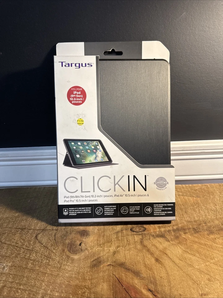 Targus (for iPad 9th 8th and 7th gen 10.2-inch, iPad Air and iPad Pro 10.5-in) - Image 1 of 2