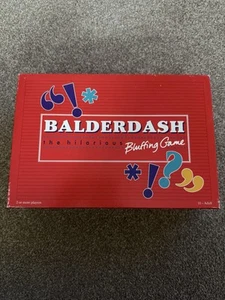 MB Games Balderdash Bluffing Board Game 1992 Edition - Picture 1 of 7