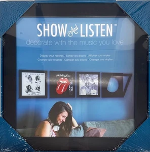 Vinyl Display Frame - 12" LP Flip Frame Show & Listen - BRAND NEW SEALED - Bild 1 von 3