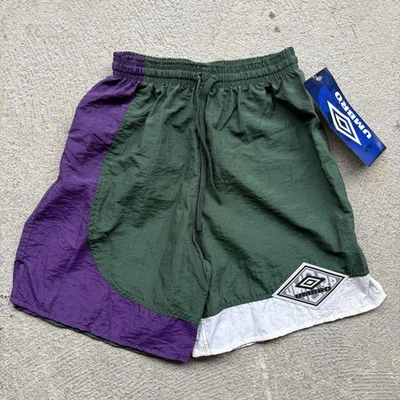 Deadstock UMBRO цвет блока молодежи размер M шорты винтажный - Изображение 1 из 4