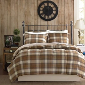 Set Cabin Lodge Warm Cover for Colder Season Modern Cottage-Inspired Down Altern - Picture 1 of 5