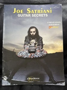 JOE SATRIANI | Guitar Secrets: 41 Private Lessons | 1993 | Tablature Book | Rock - Picture 1 of 3