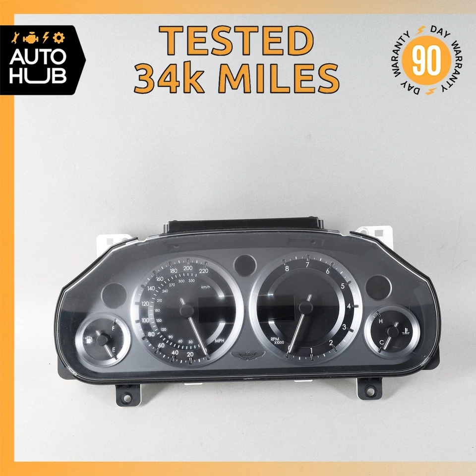 Приборная панель спидометр 06–16 Aston Martin DB9 V8 Vantage от оригинального производителя 34k - Изображение 1 из 4