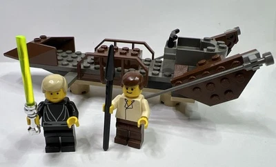 LEGO Star Wars: Desert Skiff Set # 7104 Completo, Sin Instrucciones De Colección Foto 1 de 4