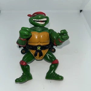 Figura de colección Playmates 1991 TMNT Talkin' Raphael solo tortugas ninja adolescentes - Imagen 1 de 5