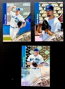 2000 TOPPS TEK #42 JOHN SNEED BLUE JAYS (RC)-3 Card Lot- SP 01 /2000 - Picture 1 of 2