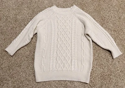 Suéter para mujer de manga larga tejido doblado talla L Foto 1 de 4