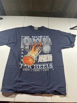 Vintage Carolina Tarheels Championship T Shirt Size XL - Image 1 of 4
