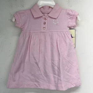 Creative Knitwear Gr. 0-3 Monate Kleinkind rosa Texas A&M Polokleid & Unterhose neu mit Etikett - Bild 1 von 6