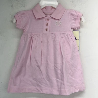 Creative Knitwear Sz 0-3 Months Infant Pink Texas A&M Polo Dress & Bloomers NWT - Image 1 of 4