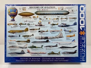 Rompecabezas Historia de la Aviación, 1000 Piezas - EuroGraphics - NUEVO Precintado - Imagen 1 de 6