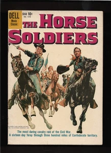 1959 JOHN WAYNE DIE PFERDESOLDATEN HÖHERE QUALITÄT ORIGINAL DELL COMIC BUCH - Bild 1 von 2