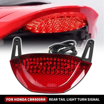 Red Lens LED Rear Brake Tail Light Turn Signals For Honda CBR600RR Leyla Edition - Image 1 of 4