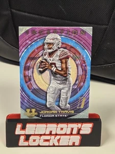 2022-23 Bowman Inception University - Jordan Travis #80 (RC) Seminoles - Picture 1 of 2