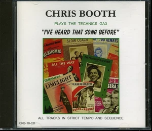CHRIS BOOTH - I've Heard That Song Before CD [MINT] Sequence Dance Technics GA3 - Picture 1 of 4