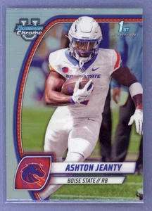 2024 Bowman U Chrome Ashton Jeanty Refractor 1st #17 Boise State - Picture 1 of 2