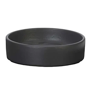 Etna Runde Schwarze Aperitif Schale 12 H. 3,2 Cm | Antipasto Dessert Schüssel - Bild 1 von 1