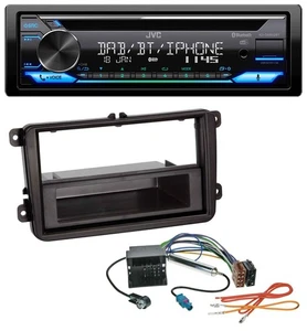 JVC Bluetooth MP3 USB DAB CD Autoradio für Skoda Praktik / Superb / Yeti - Bild 1 von 8