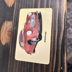 1955 Mother’s Cookies Sports Cars #30 Borgward Collectible Cards Excellent Cond. - Picture 1 of 5