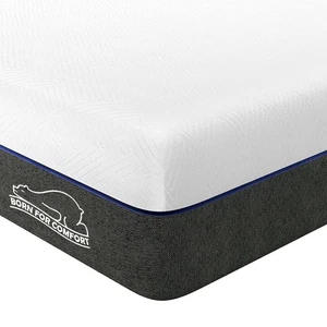 Colchón individual de espuma viscoelástica, 8 pulgadas con tela suave, agradable para la piel - Imagen 1 de 5