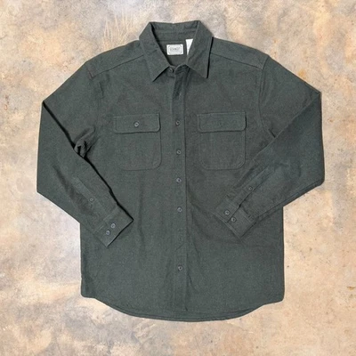 C.E. Schmidt Workwear Jacket Shirt Size Large Gray Cotton - Image 1 of 4