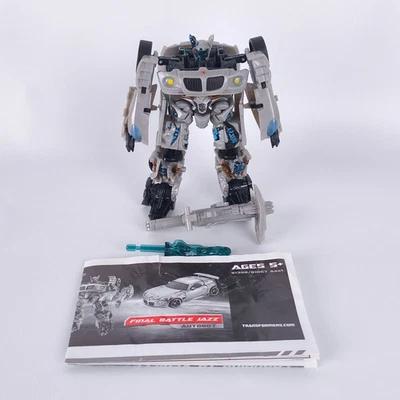 Transformers Final Battle Jazz Complete Movie TFTM Deluxe + Instructions - Image 1 of 4