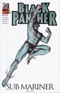 Black Panther #1 Variant Hudlin Lashley Marvel 2005 70 Years of Marvel Comics - Picture 1 of 2