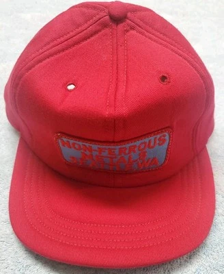 Vtg Non-ferrous Metals Seattle, WA Worker Puffy Hat Ram Action Headwear USA - Image 1 of 4