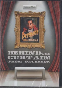 Behind The Curtain With Thom Peterson 2-Disc DVD VIDEO MAGIC instructional NEW - Picture 1 of 1