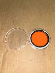 Vintage ROKUNAR 55mm Orange Color Film Filter G, Made In Japan - Picture 1 of 3