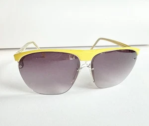 Vintage Opti-Ray Sunprotectors Yellow Sunglasses - Picture 1 of 9