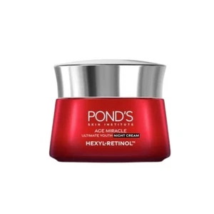 Pond's Age Miracle Ultimate Night Cream Hexyl-Retinol Bright Clarity Niasorcinol - Picture 1 of 5