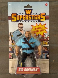 WWE Superstars Big Bossman Action Figure 2023 New Mint Walmart Exclusive - Picture 1 of 4