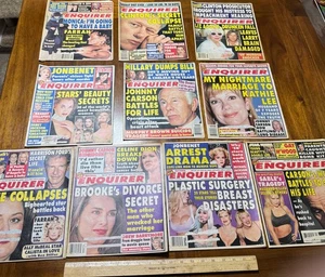 Lot 10 April/Mai 1999 National Enquirer Zeitschriften JonBenet Johnny Carson Stars - Bild 1 von 6