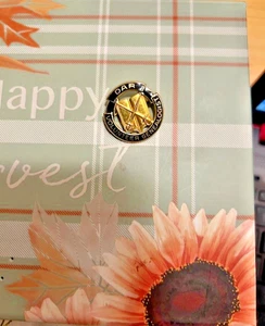 Vintage Daughters Of The American Revolution Volunteer Genealogist GF DAR Pin - Picture 1 of 2