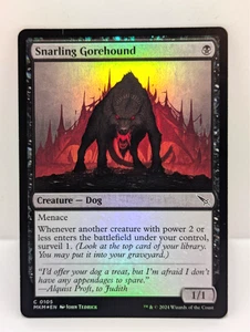Murders at Karlov Manor - Snarling Gorehound - Creature - Foil - MKM 105 - - Picture 1 of 2