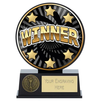 TROPHIES 4 EVERYTHING VIBE Sieger Trophäe 12cm/4,75" KOSTENLOSE GRAVUR