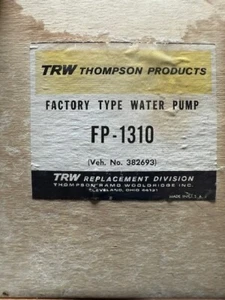 VINTAGE original 1963-64 Oldsmobile V8 all w/ air con except F85 Water Pump - Picture 1 of 5