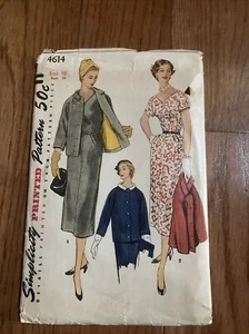 Vintage Simplicity 4614 Sewing Pattern  Size 16 Bust 34 - Picture 1 of 3