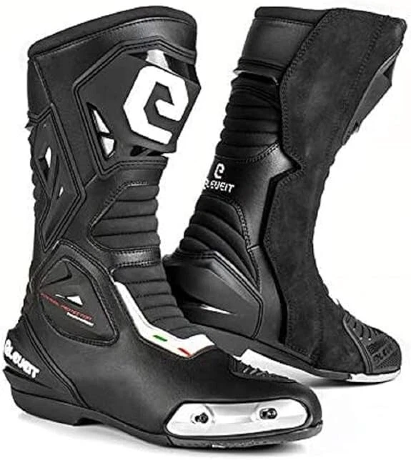 Stivali TECNICI Moto Racing PISTA ELEVEIT S SP01 BLACK NERO TAGLIA 43 - Imagen 1 de 1