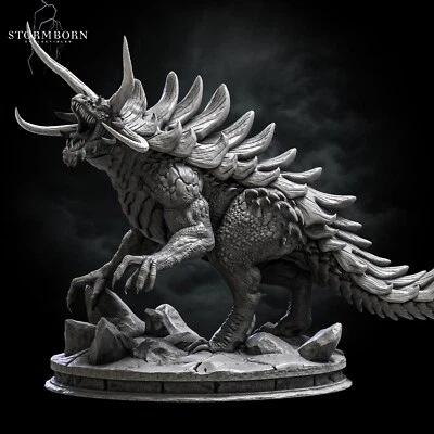 Miniatura Tarrasque para Mazmorras y Dragones Impresa en 3D Escala 32mm Foto 1 de 4