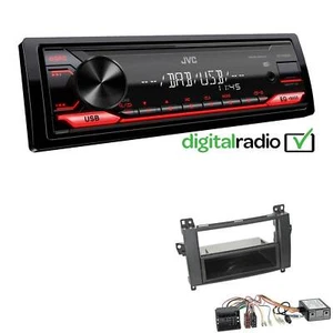 JVC KD-X182DB MP3 DAB+ USB 1-DIN Autoradio für Mercedes-Benz Sprinter mit Canbus - Bild 1 von 5