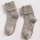 Women Cashmere Thick Winter Socks Warm Wool Christmas Nordic Ladies Casual Socks